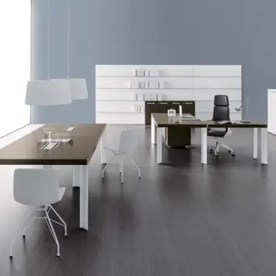 Tay – Scrivania direzionale in vetro