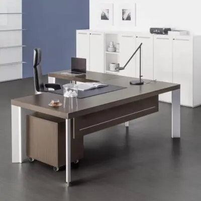 Tay – Scrivania direzionale in vetro