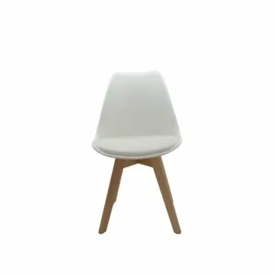 Sedia monoscocca per visitatori – Bianco