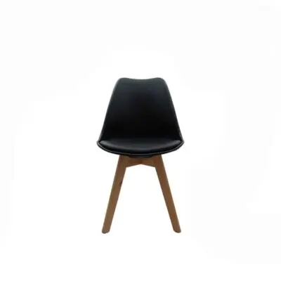 Sedia Monoscocca per visitatori – Nero