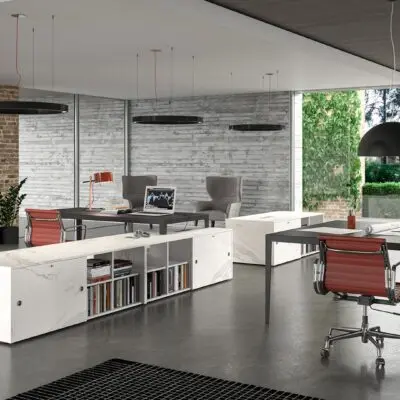 New Form linea KOBE – Arredo ufficio direzionale