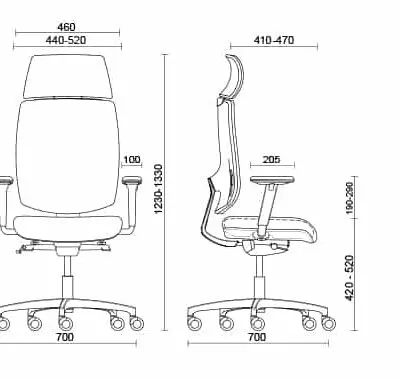 Fresh – Sedia direzionale