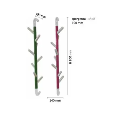 811 Branch – Appendiabiti da muro