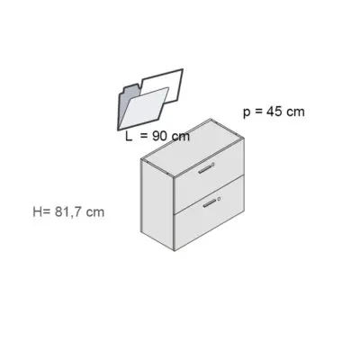 Kamos – armadio porta cartelle sospese