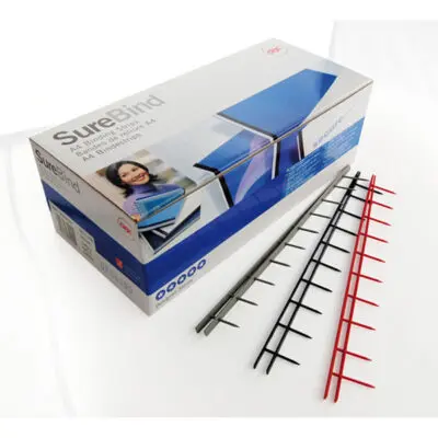 Pettini Surebind – 10 denti – 25 mm – nero – GBC