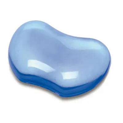 Poggiapolsi in gel – blu trasparente