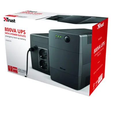 Gruppi di continuità Paxxon 800VA UPS – 2 porte