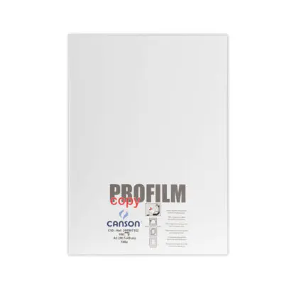 Lucidi C50 Profilm Copy per fotocopiatrici bianco/nero – 100 fogli A3 – senza retrofoglio