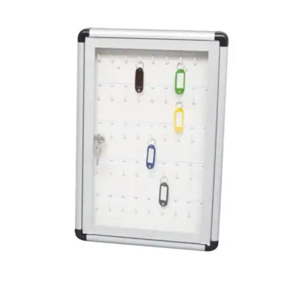 Bacheca murale portachiavi – 30 x 45 cm – 45 posti chiave