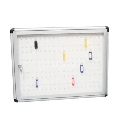 Bacheca murale portachiavi – 45 x 60 cm – 90 posti
