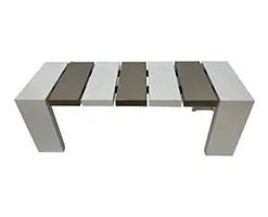 Panca in acciaio 6 posti – Caterpillar class