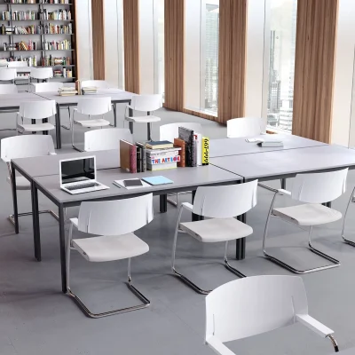 Tavolo Snap140 in metallo Steelbox