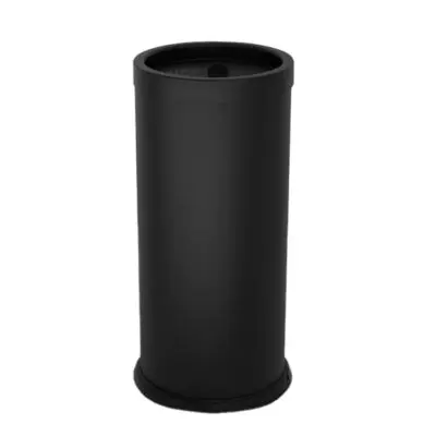 Posacenere autoestinguente coperto da terra – nero