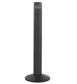 Posacenere da esterno – alluminio verniciato nero