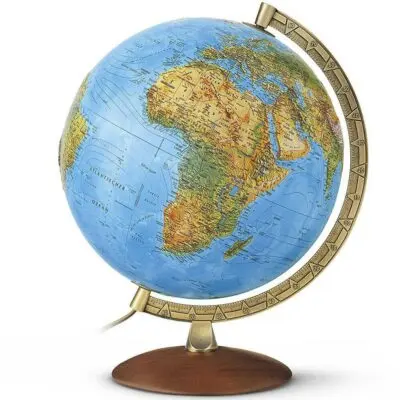 Mappamondo Primus in rilievo