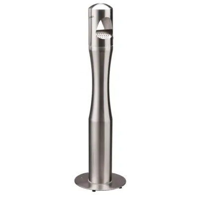 Portacenere a colonnna – H 108 cm – acciaio inox l