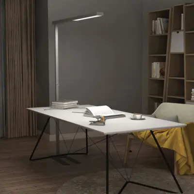 Lampada da terra Stratus – a led – alluminio