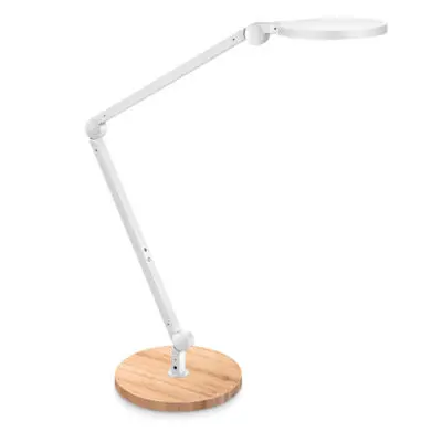 Lampada Giant – a led – con base in legno – bianco – Cep GREEN