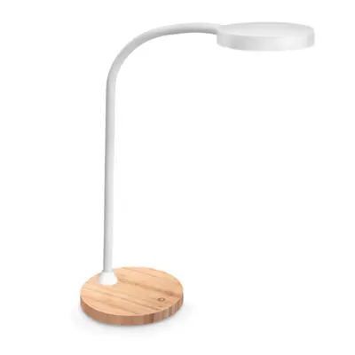 Lampada Flex Desk – a led – con base in legno