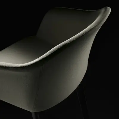 Seduta mono scocca imbottita – Allegra