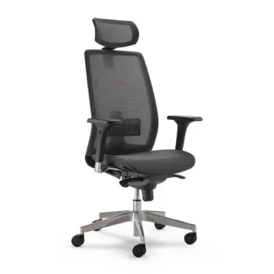 Poltrona direzionale sedile in rete Stratos