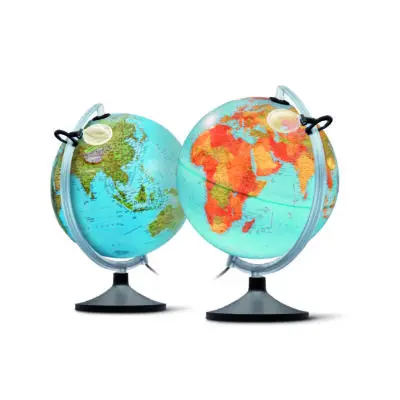 Mappamondo Uranio in rilievo