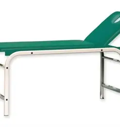 Lettino da visita King Verde con foro