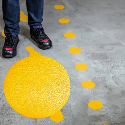 Adesivo da terra – “punto”- diametro 10 cm –