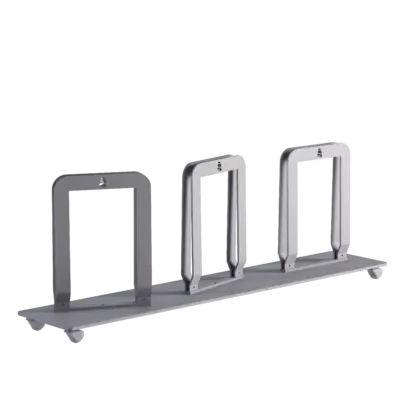 Struttura Freestanding per 3 Pannelli Privacy su Ruote