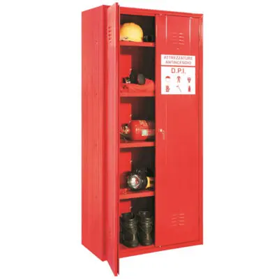 Armadio  metallo per DPI - a 2 ante - 80 x 40 x 180 cm -